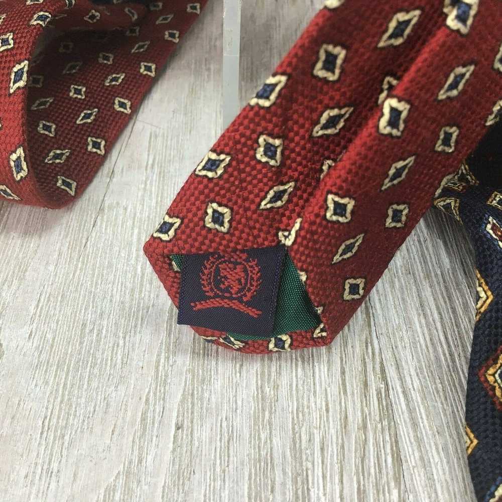 Tommy Hilfiger Tommy Hilfiger Necktie Silk Diamon… - image 7