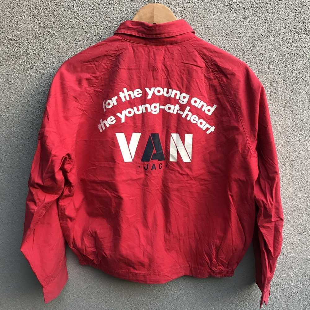 Japanese Brand Vintage VAN JAC Jacket harrington … - image 2