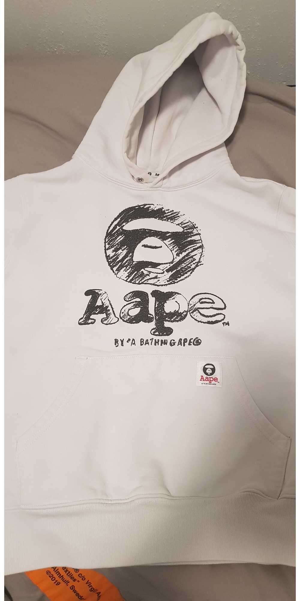 Aape White Bape hoodie - Gem