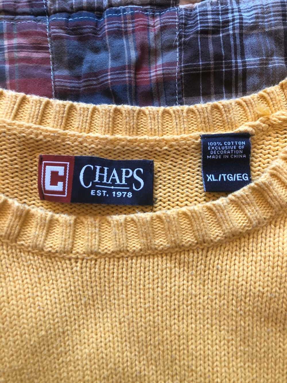 Chaps Ralph Lauren × Vintage Vintage Chaps Sweater - image 3