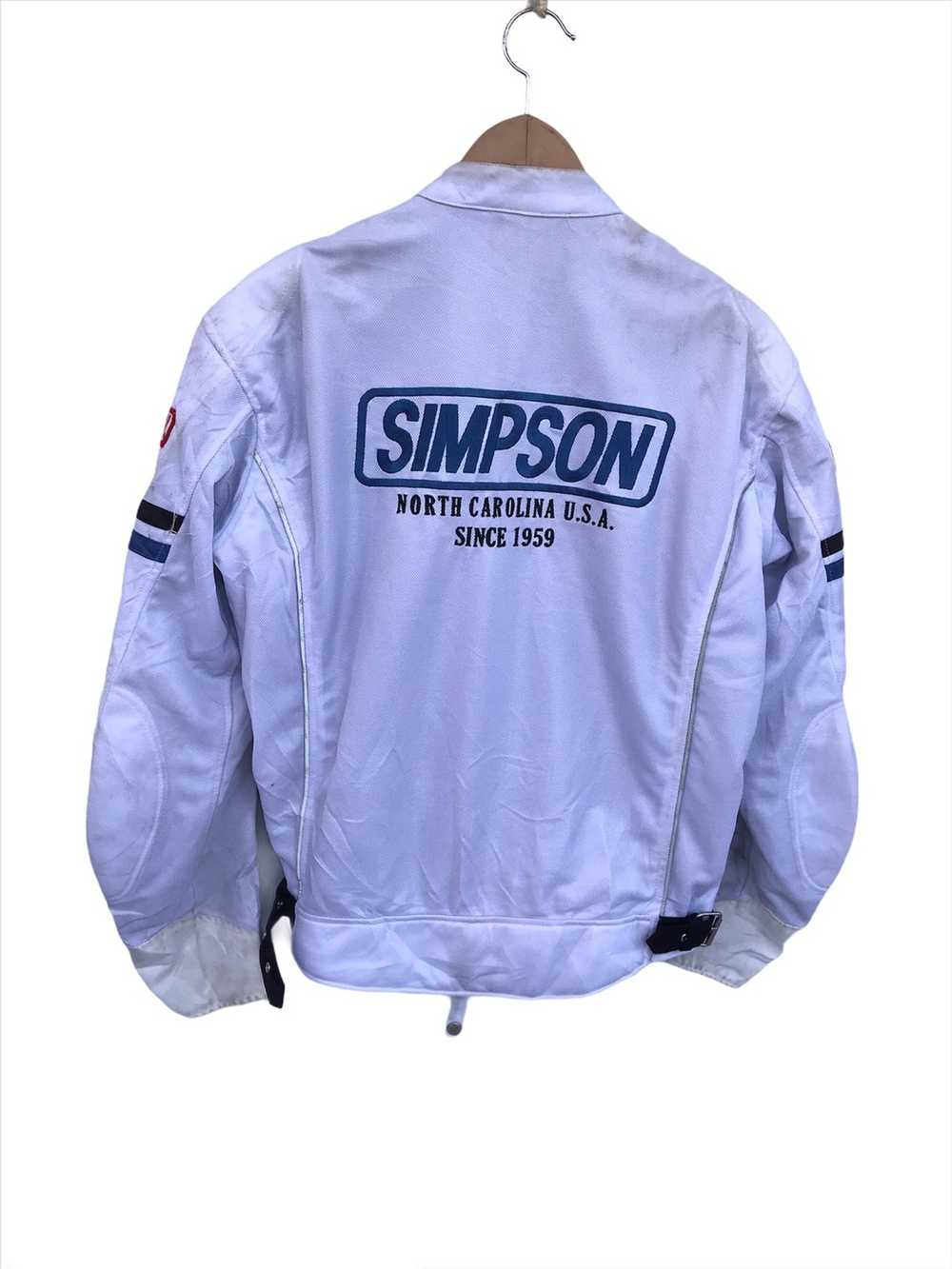 Vintage simpson hot sale racing jacket