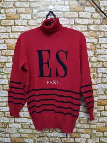 Japanese Brand 90s ELLE SPORTS SWEATER KNITWEAR BI