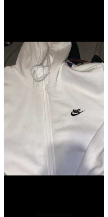 Nike Nike white zip up