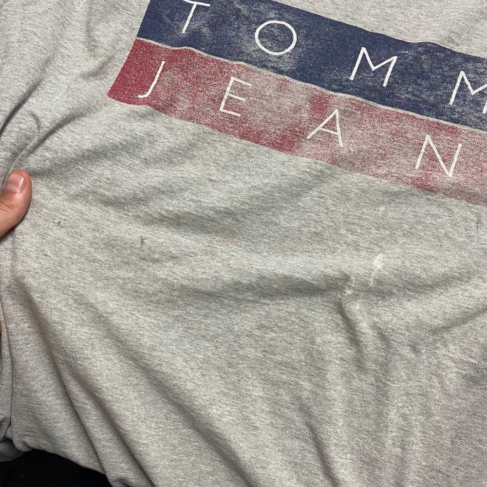 Tommy Hilfiger × Vintage 90s Vintage Tommy Jeans … - image 3