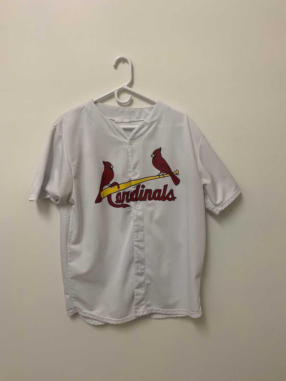 MLB Vintage Cardinals Baseball Jersey - image 1