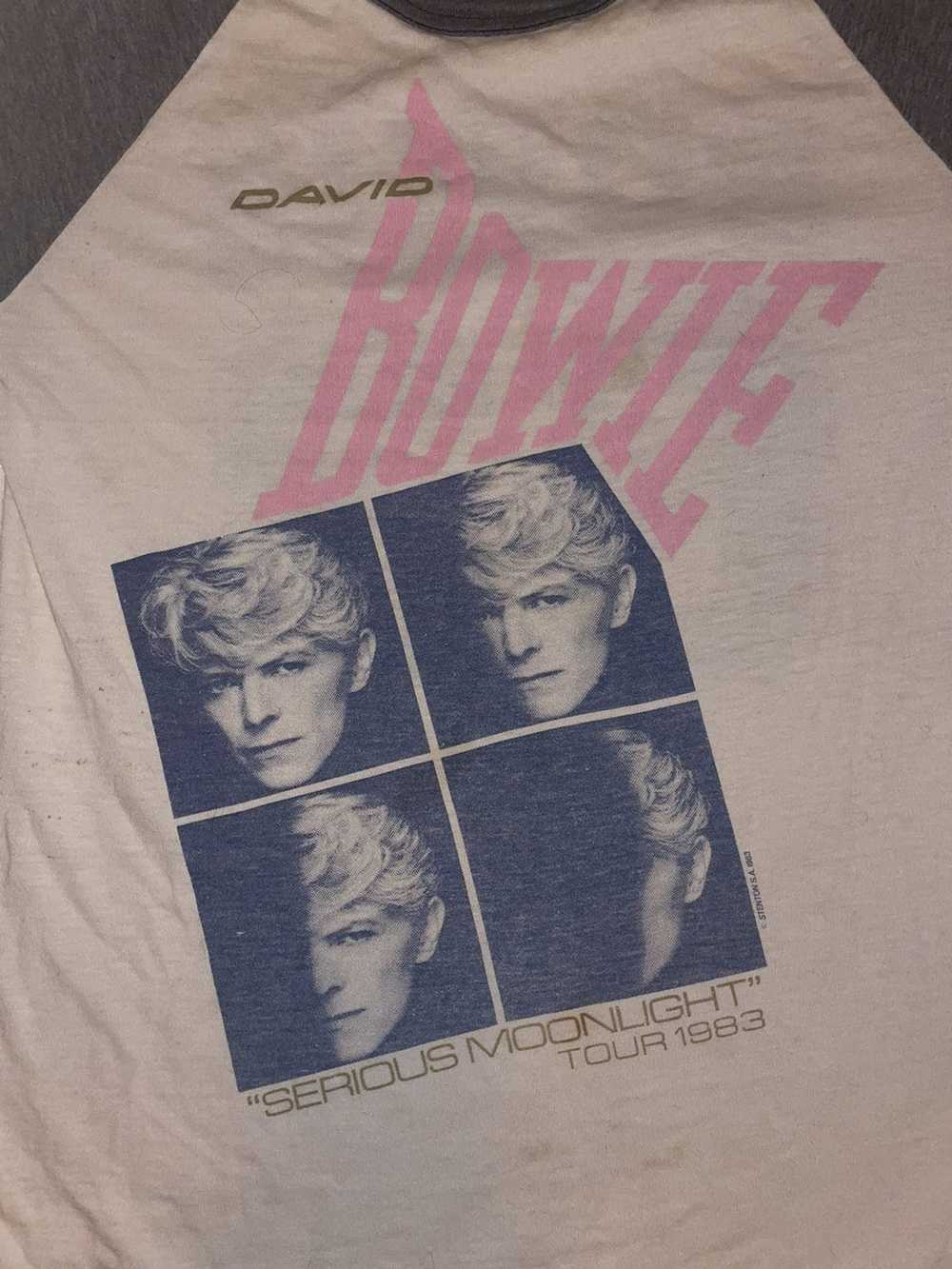 Vintage RARE DAVID BOWIE 83’ SERIOUS MOONLIGHT TO… - image 6