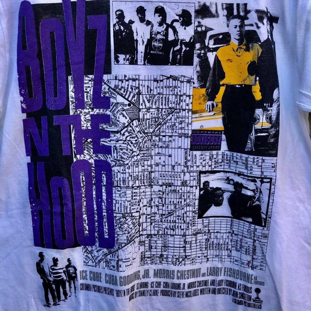 Vintage 1991 BOYZ N THE HOOD Movie Columbia Pictu… - image 1