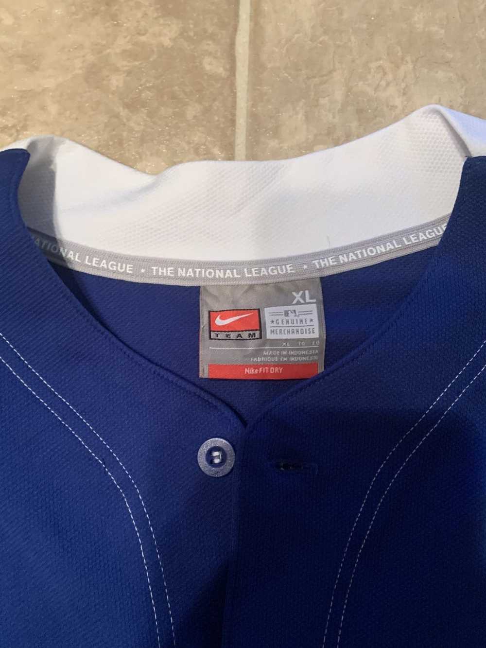 LA Dodgers Nike Team Genuine Merchandise Button Up Embroidered Swoosh –  thefuzzyfelt