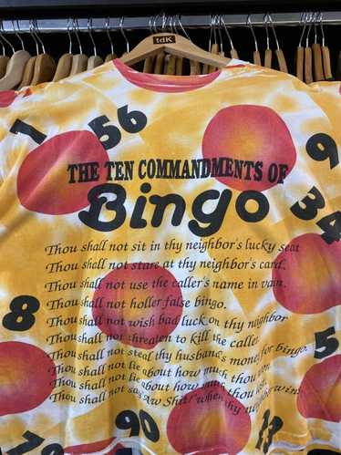 Vintage Vintage the Ten Commandments of bingo all 