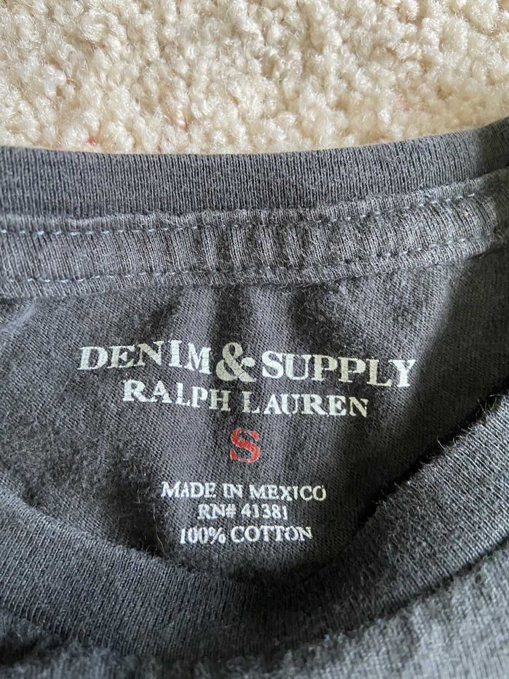 Denim And Supply Ralph Lauren Faded Black Denim a… - image 3