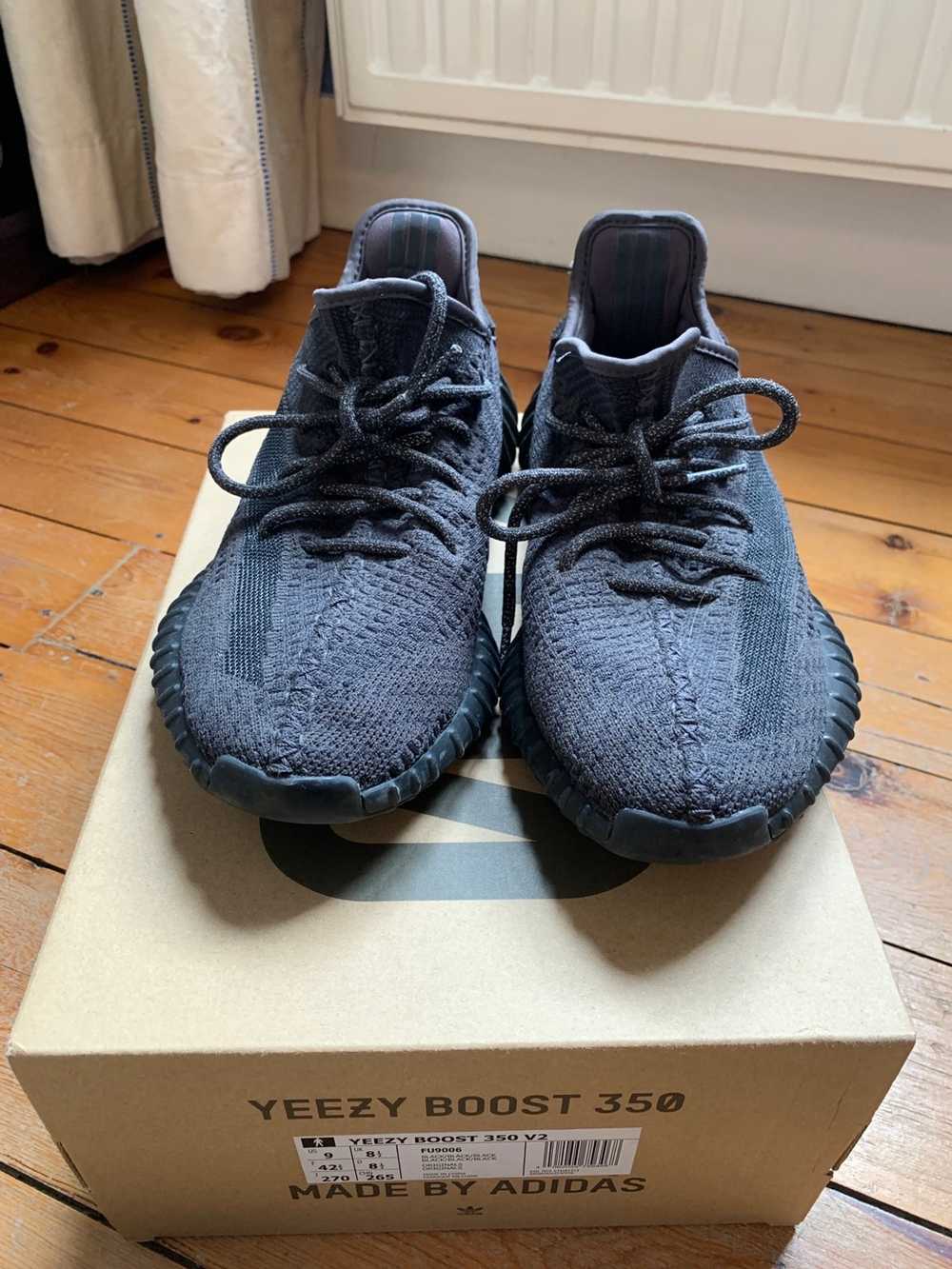 Adidas × Kanye West Yeezy Boost 350 V2 Black Non-… - image 1