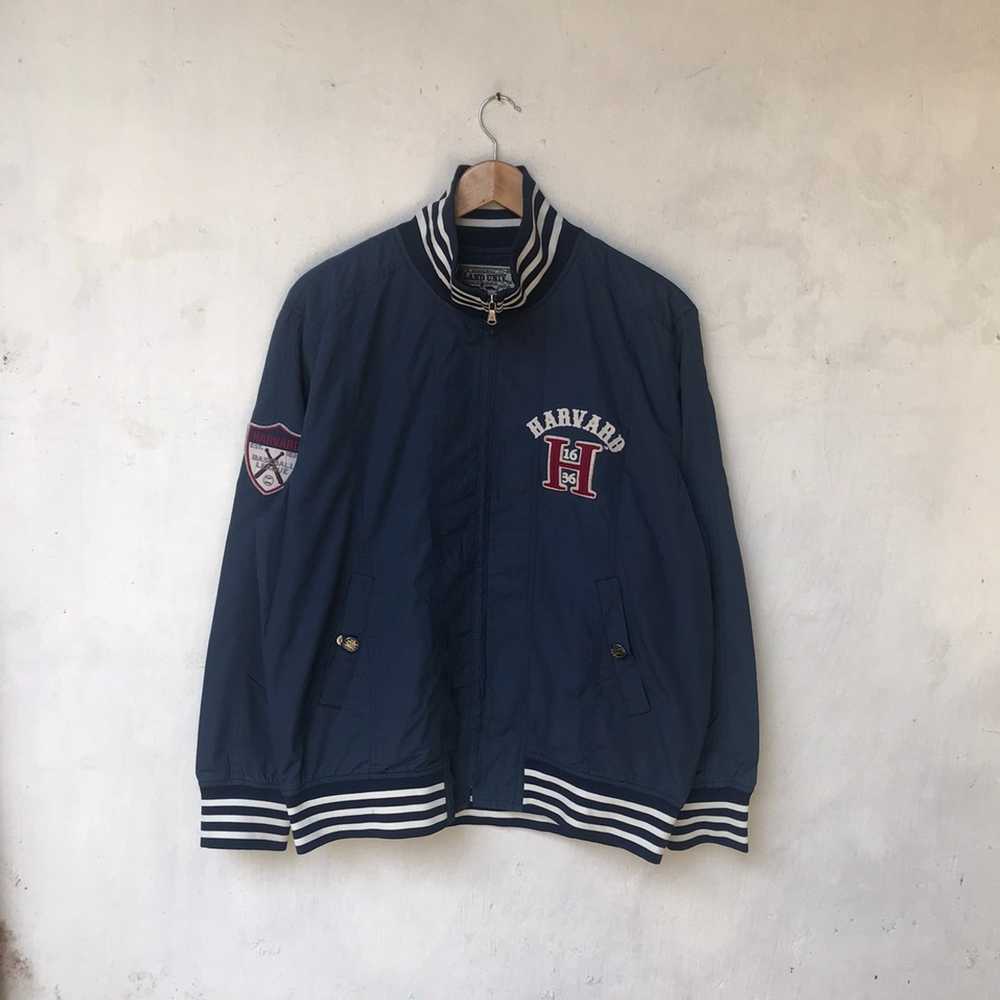 Harvard × Varsity Jacket × Vintage Harvard Baseball J… - Gem