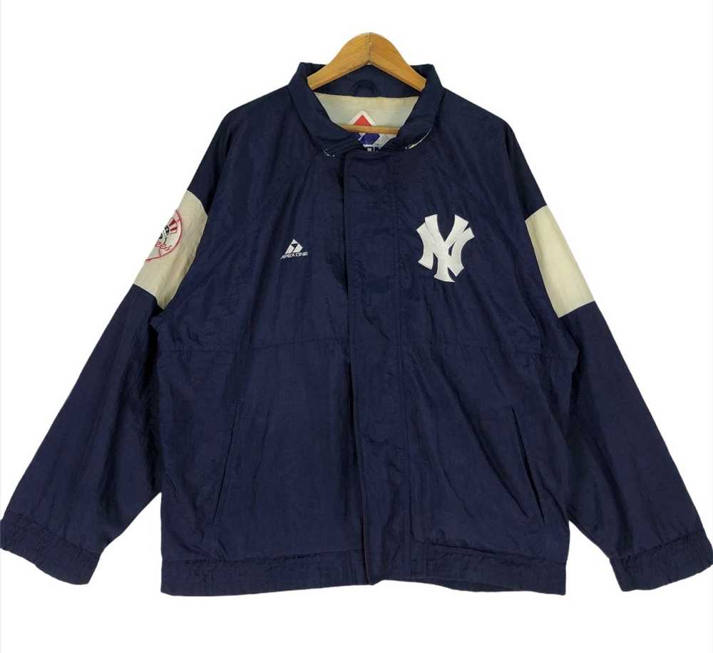 1990's NEW YORK GIANTS APEX ONE HOODED RAIN COAT XL