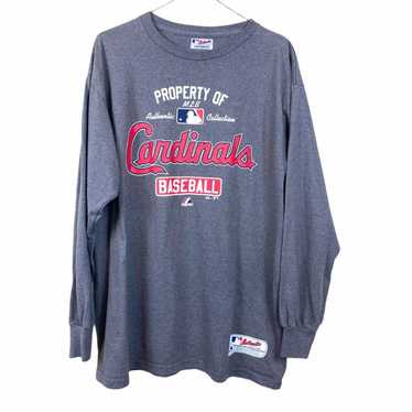 Majestic Majestic MLB “Cardinals” Long Sleeve Shi… - image 1