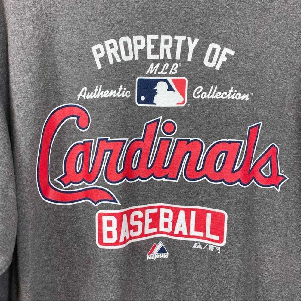 Majestic Majestic MLB “Cardinals” Long Sleeve Shi… - image 2