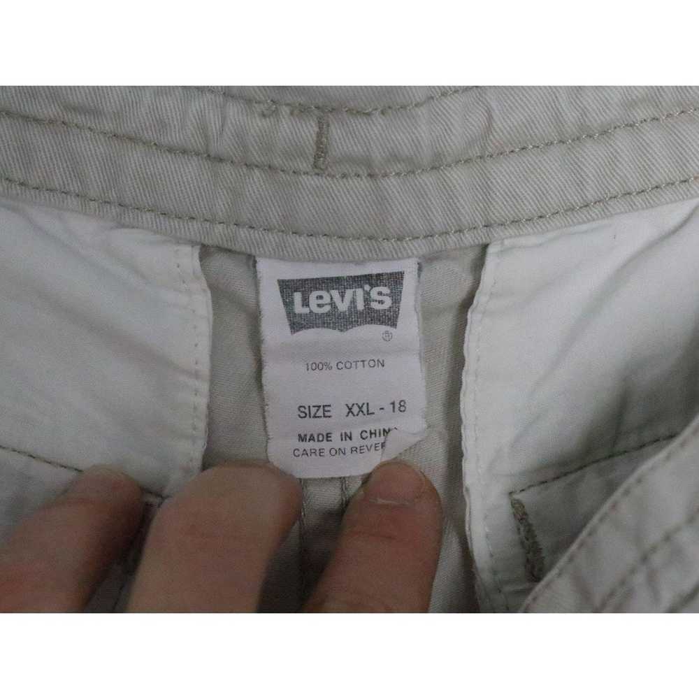 Levi's Levi's Men's XXL Gray Cotton Cargo Shorts - image 5
