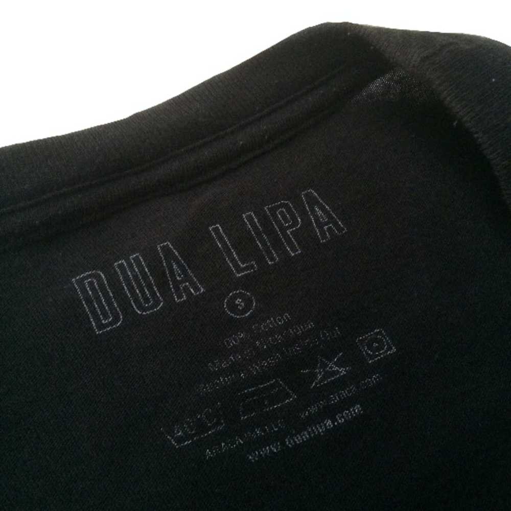 Vintage Dua Lipa Men's 90s Tee T-shirt Black - image 4