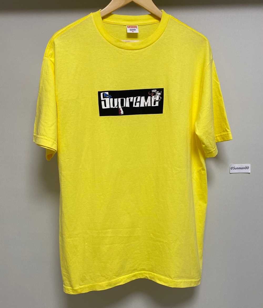 Supreme 2007 Supreme Joe Cool Box Logo Tee - Gem