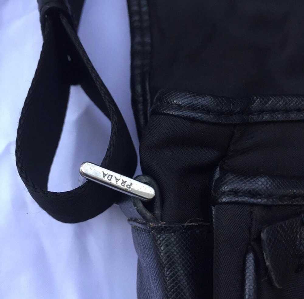 PRADA Re-Nylon Sling Backpack Black 1271734