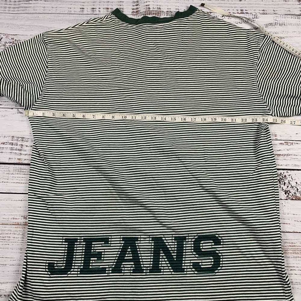 Guess × Vintage Vintage 90s guess jeans striped g… - image 3