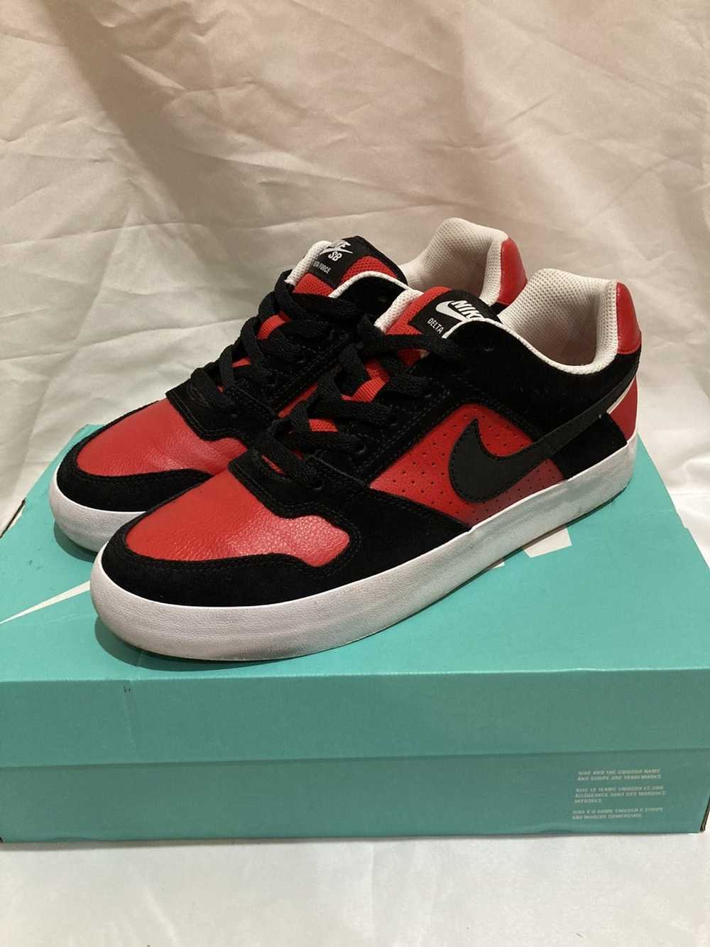 Nike Nike SB Delta Force Vulc red/white/black Siz… - image 2