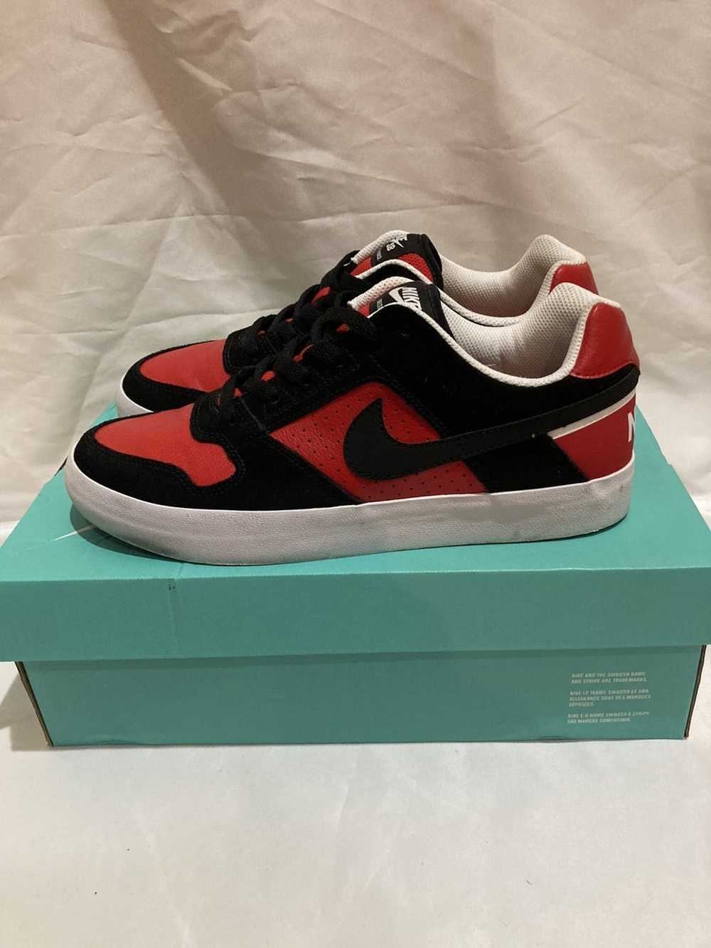 Nike Nike SB Delta Force Vulc red/white/black Siz… - image 3