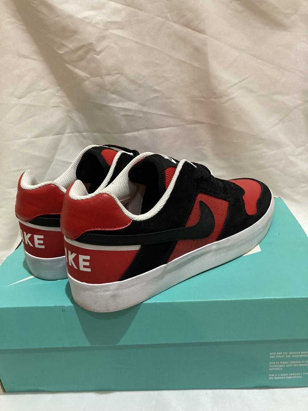 Nike Nike SB Delta Force Vulc red/white/black Siz… - image 7