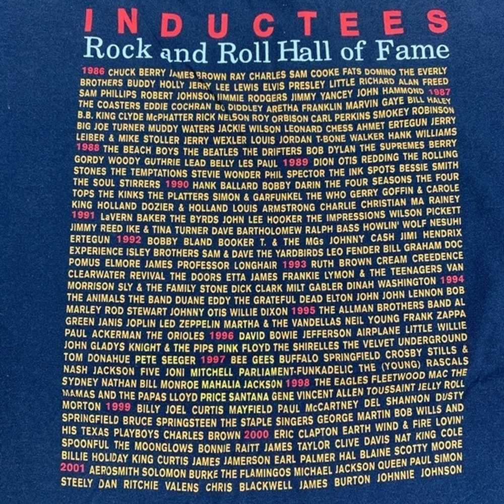 Anvil VINTAGE Rock and Roll Hall of Fame T Shirt … - image 6