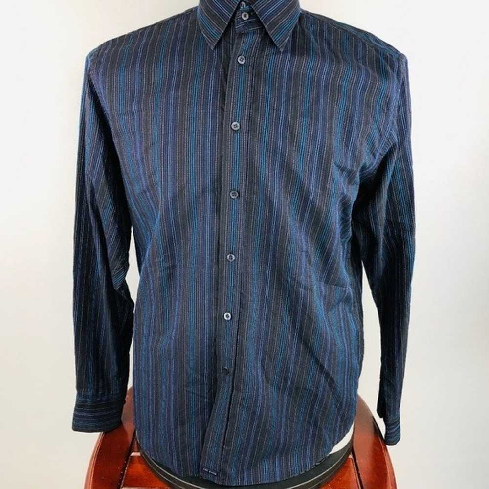 Ted Baker Ted Baker Striped Long Sleeve Button Do… - image 2