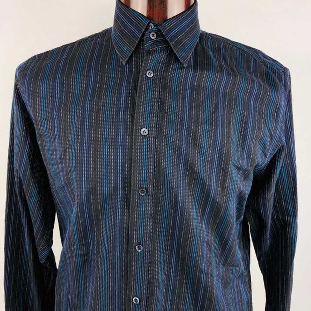 Ted Baker Ted Baker Striped Long Sleeve Button Do… - image 4