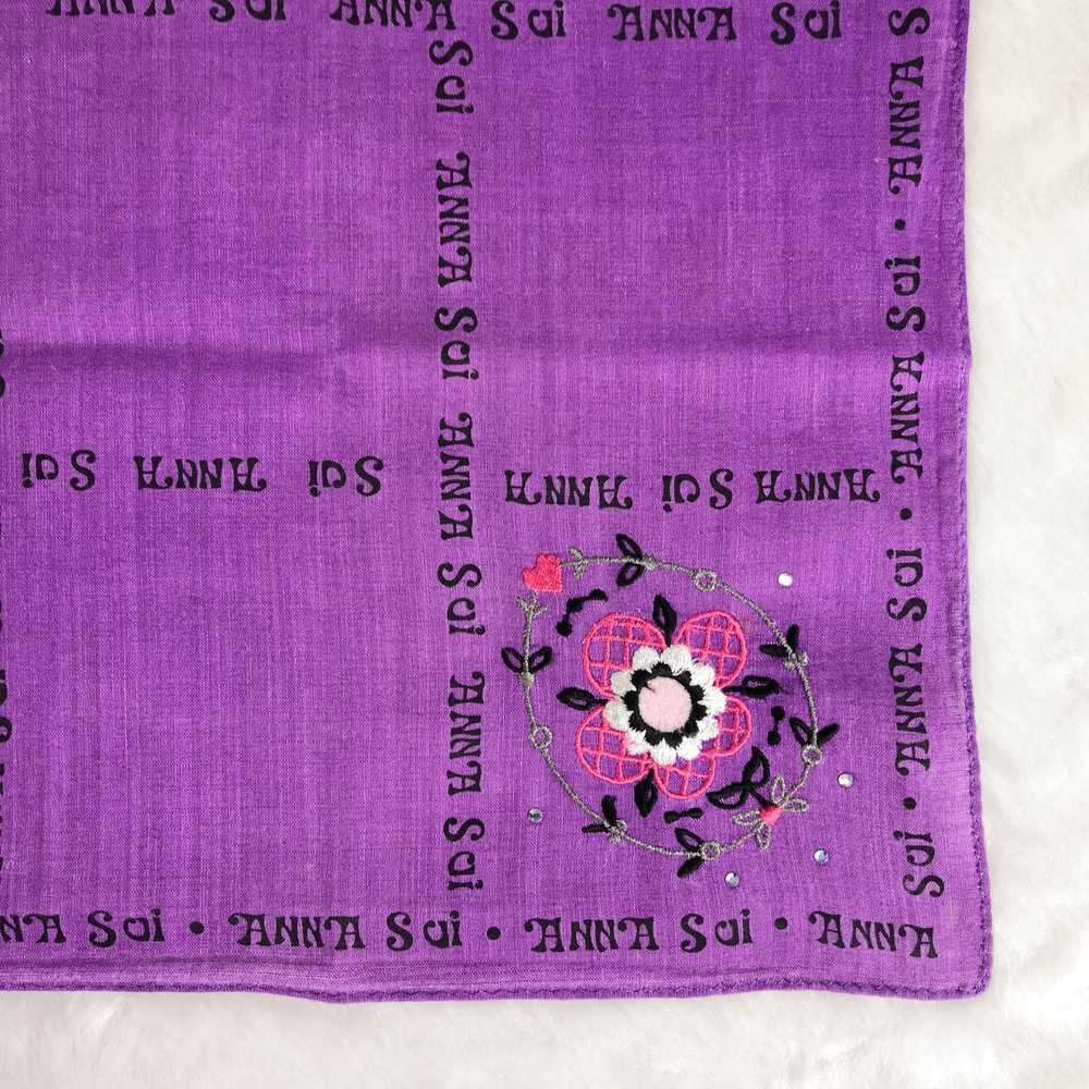 Anna Sui Anna Sui Handkerchief Neckerchief Bandan… - image 3