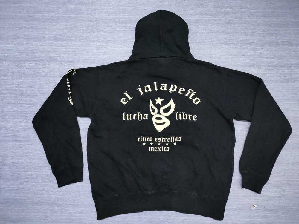 Rare Rare EL JALAPENO LUCHA LIBRE Hoodie - image 2