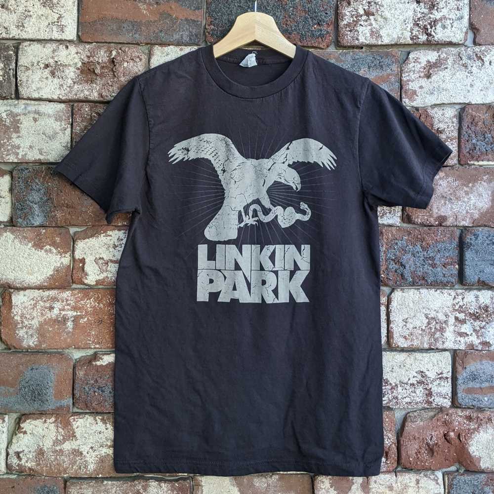 Band Tees × Rock T Shirt Linkin Park eagle logo t… - image 1