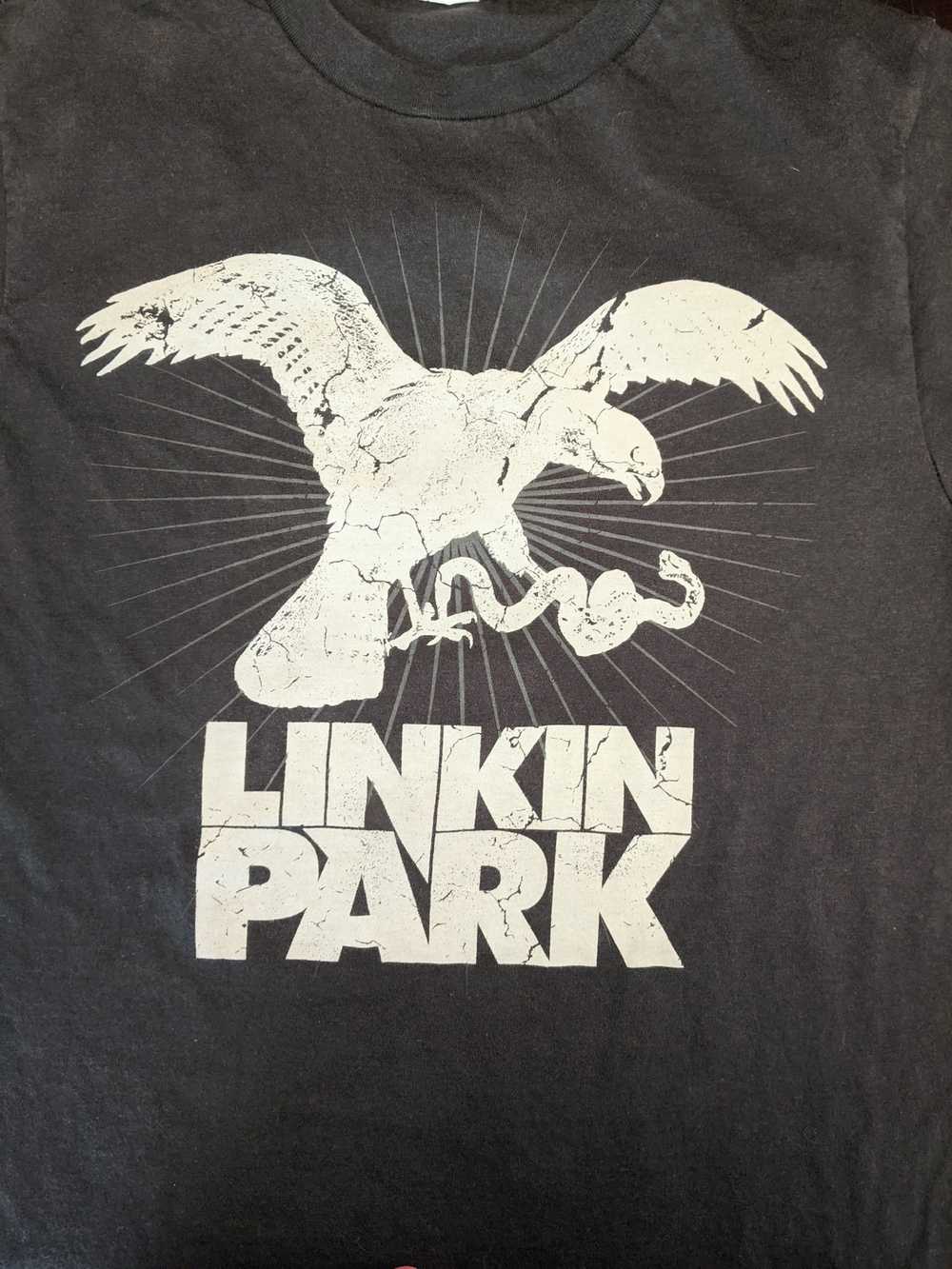 Band Tees × Rock T Shirt Linkin Park eagle logo t… - image 2