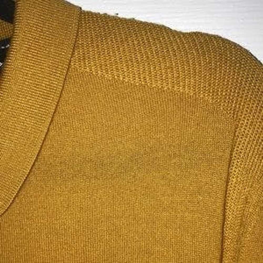 Ted Baker GOLD LONG SLEEVE POLO TOP - image 4