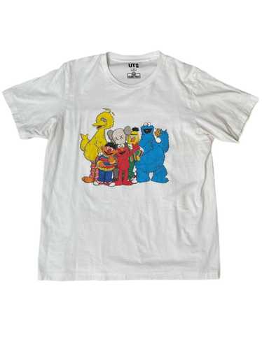 Kaws Sesame Street Elmo Pocket Tee