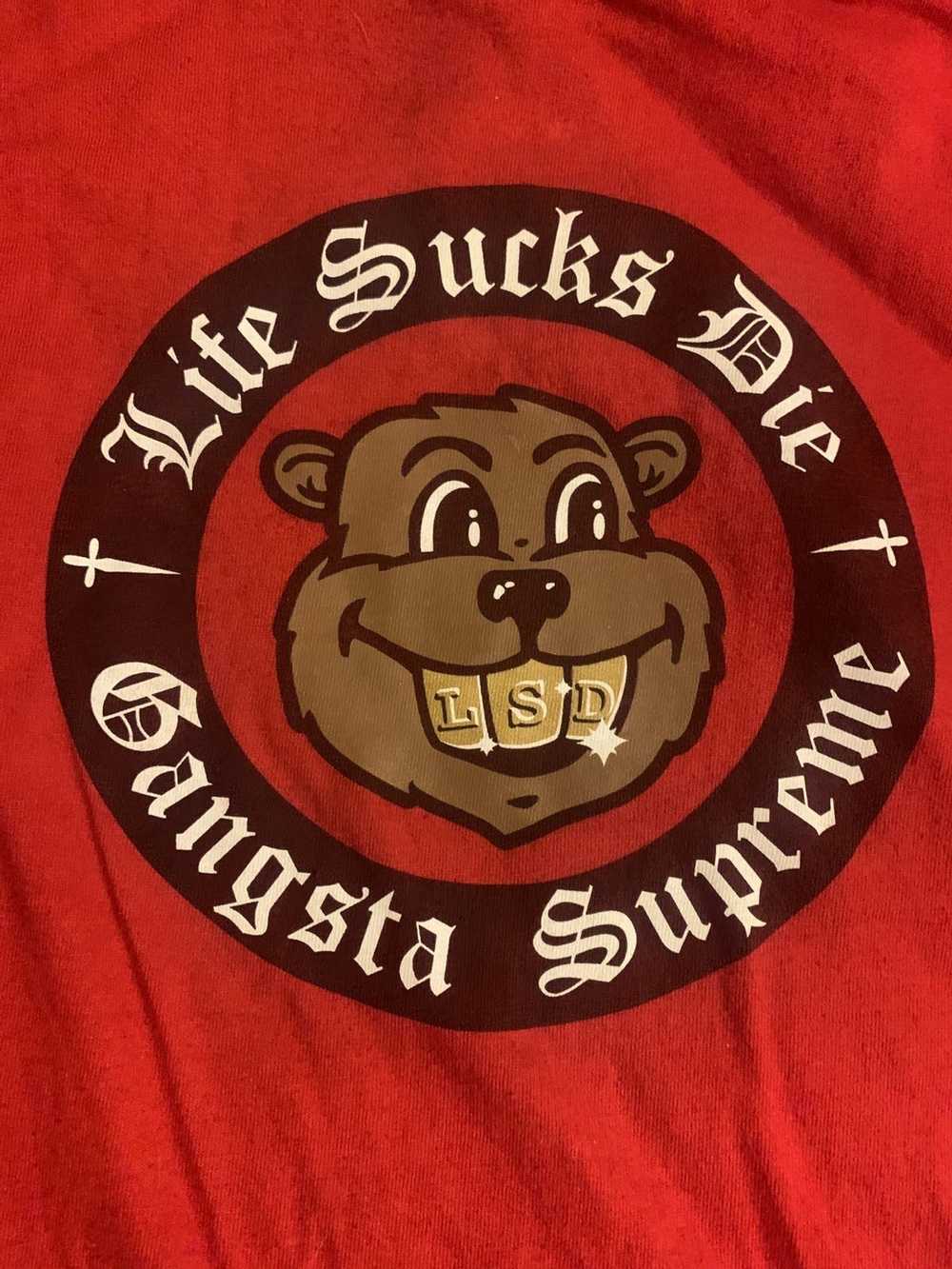 Supreme Life Sucks Die Tee - image 3