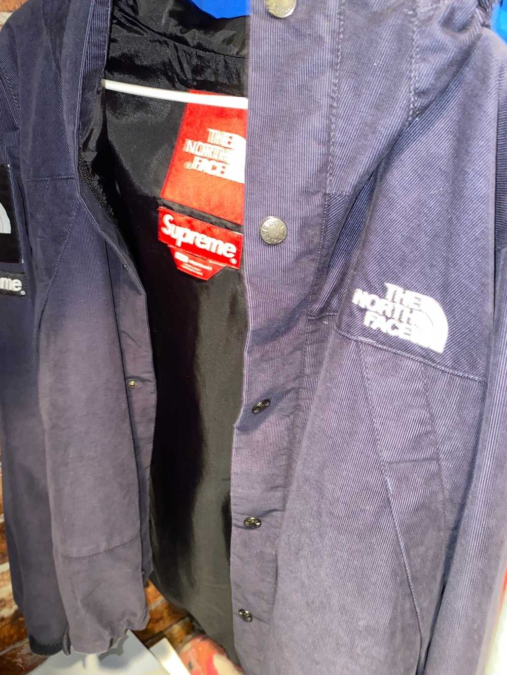 Supreme Supreme x North Face Corduroy Jacket (Nav… - image 9