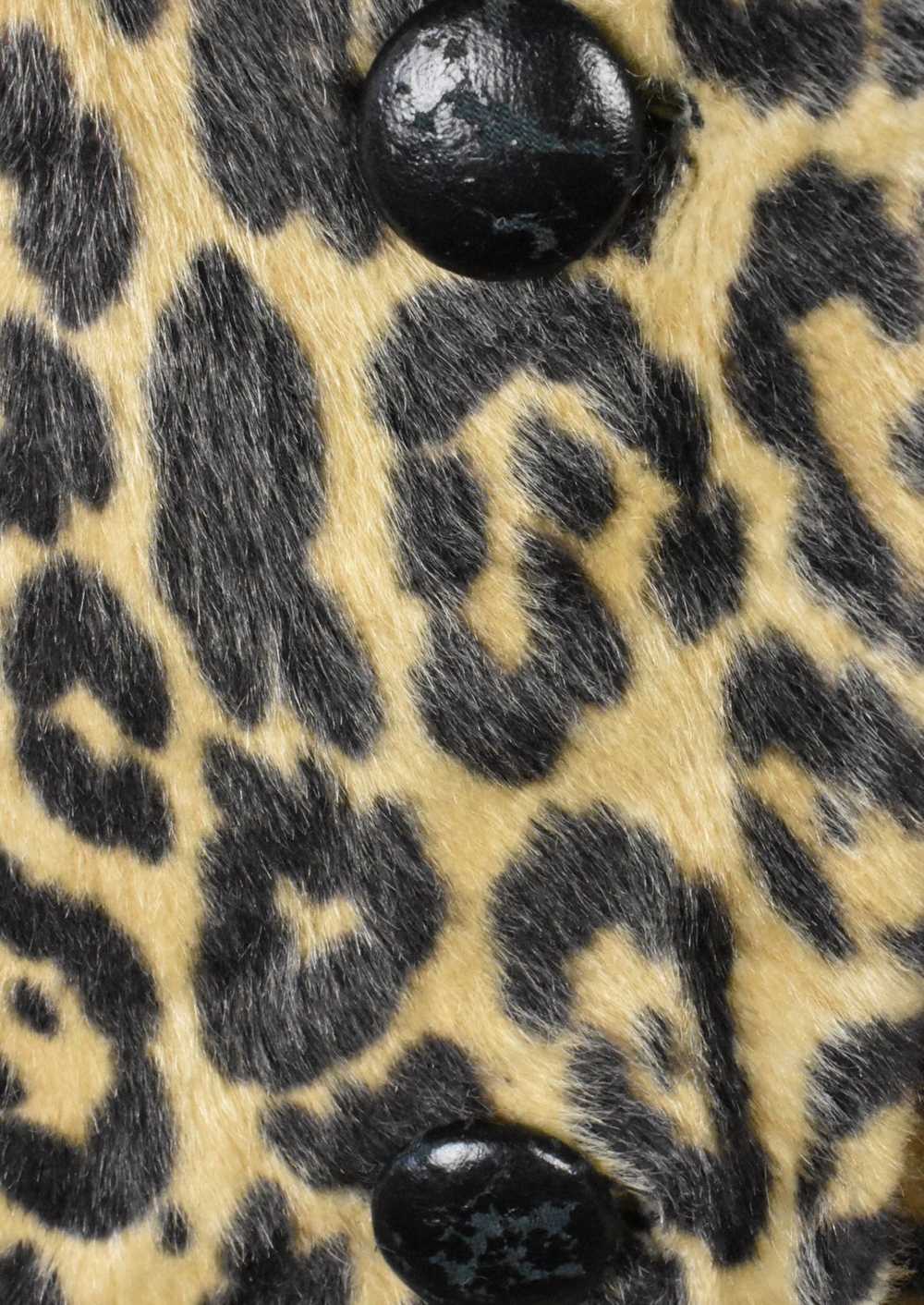 Leopard Print Faux Fur Coat by Safari - image 9