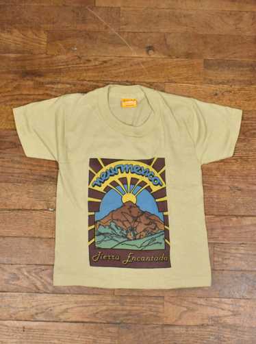 70's/80's Kids Tan New Mexico Tierra Encantada T-S