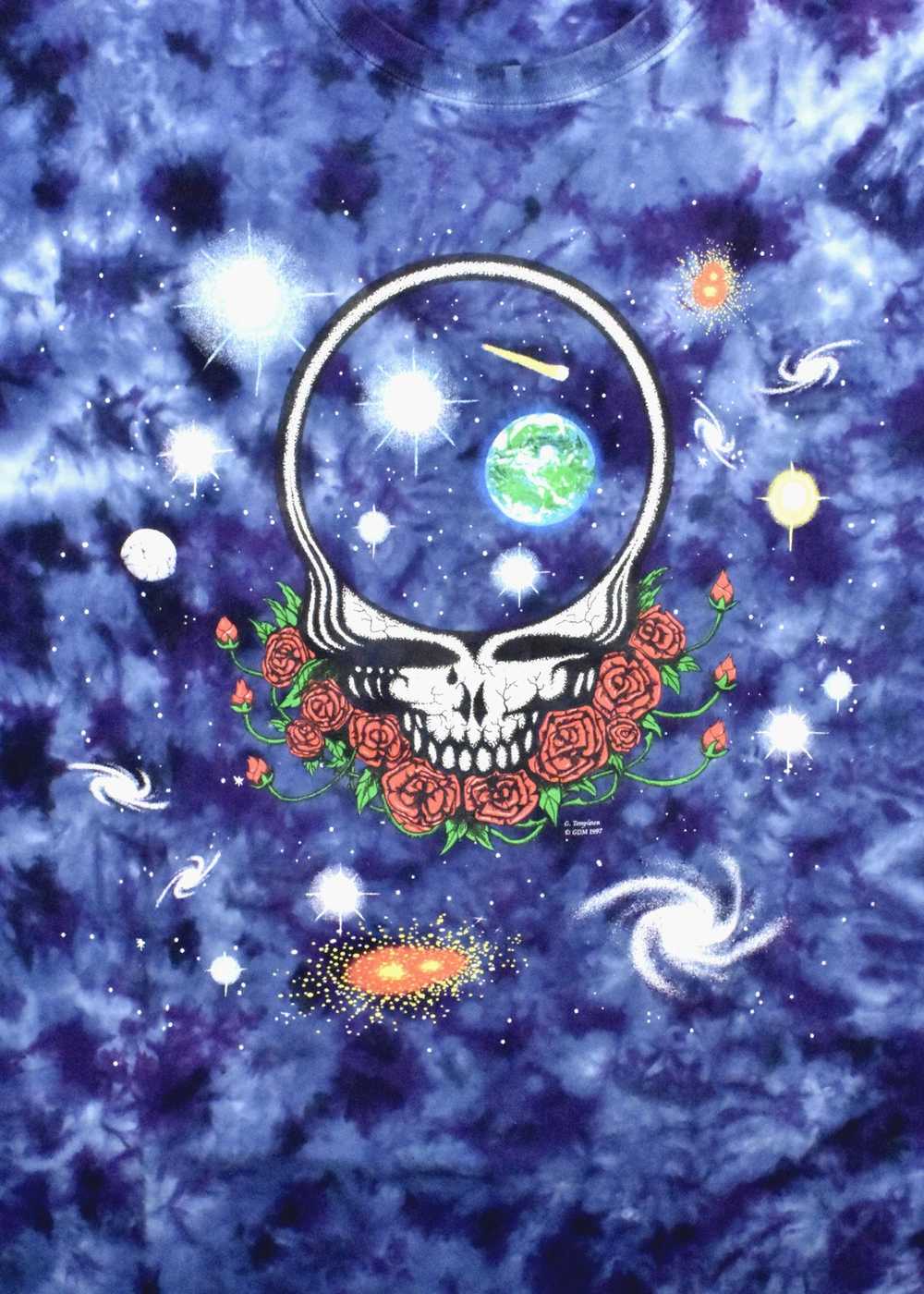 1997 Grateful Dead T-Shirt, Space Your Face - image 5
