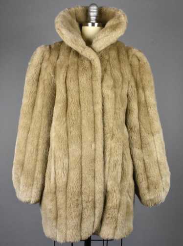 1980's Jordache Faux Fur Coat