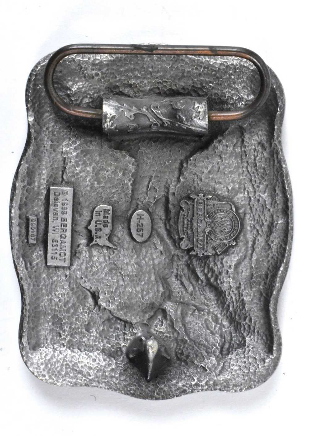 Eagle and Zia Symbol Belt Buckle - Made in the US… - image 4