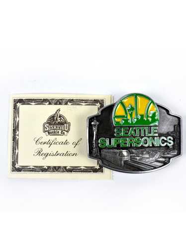 1989 Seattle Supersonics Belt Buckle by Siskiyou B