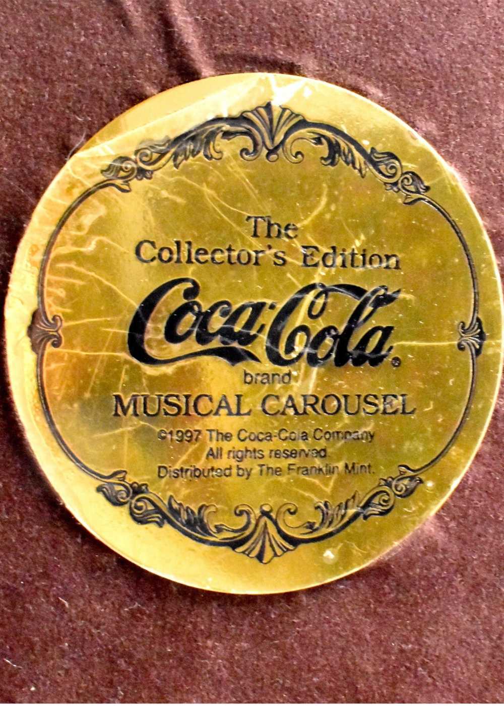 Coca Cola Musical Carousel by The Franklin Mint - image 10