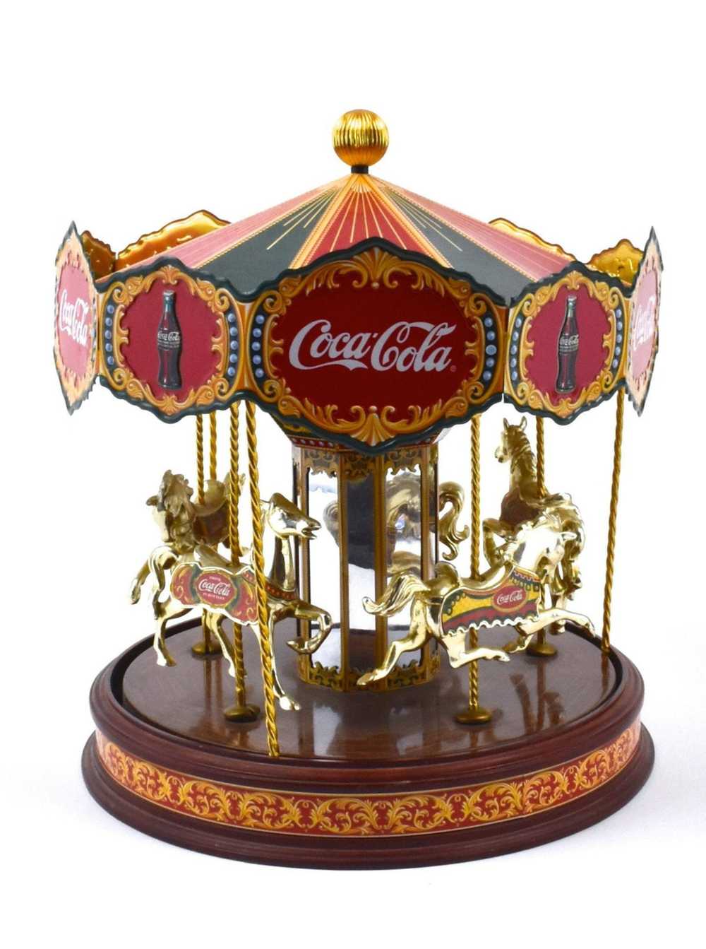 Coca Cola Musical Carousel by The Franklin Mint - image 1