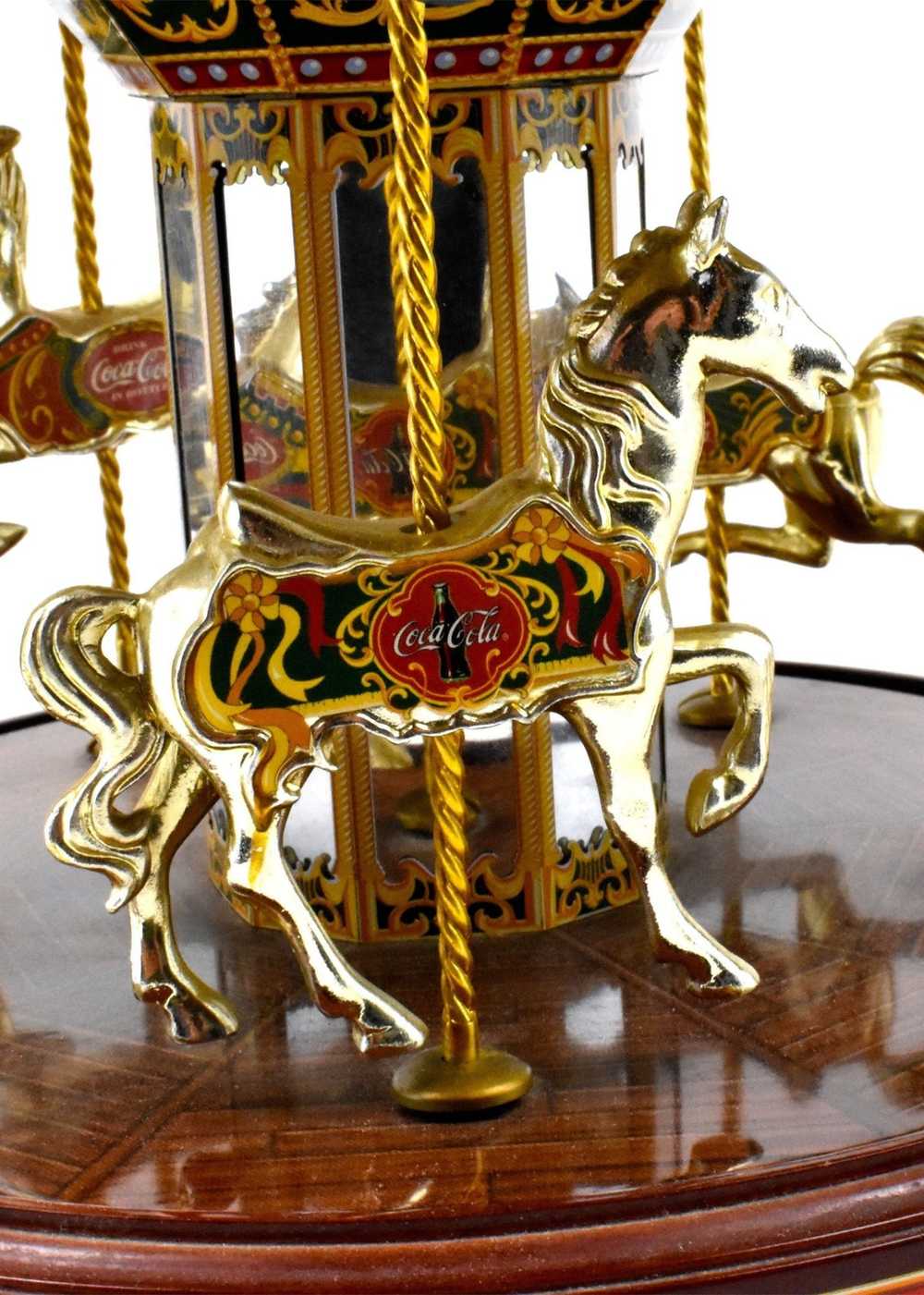 Coca Cola Musical Carousel by The Franklin Mint - image 2