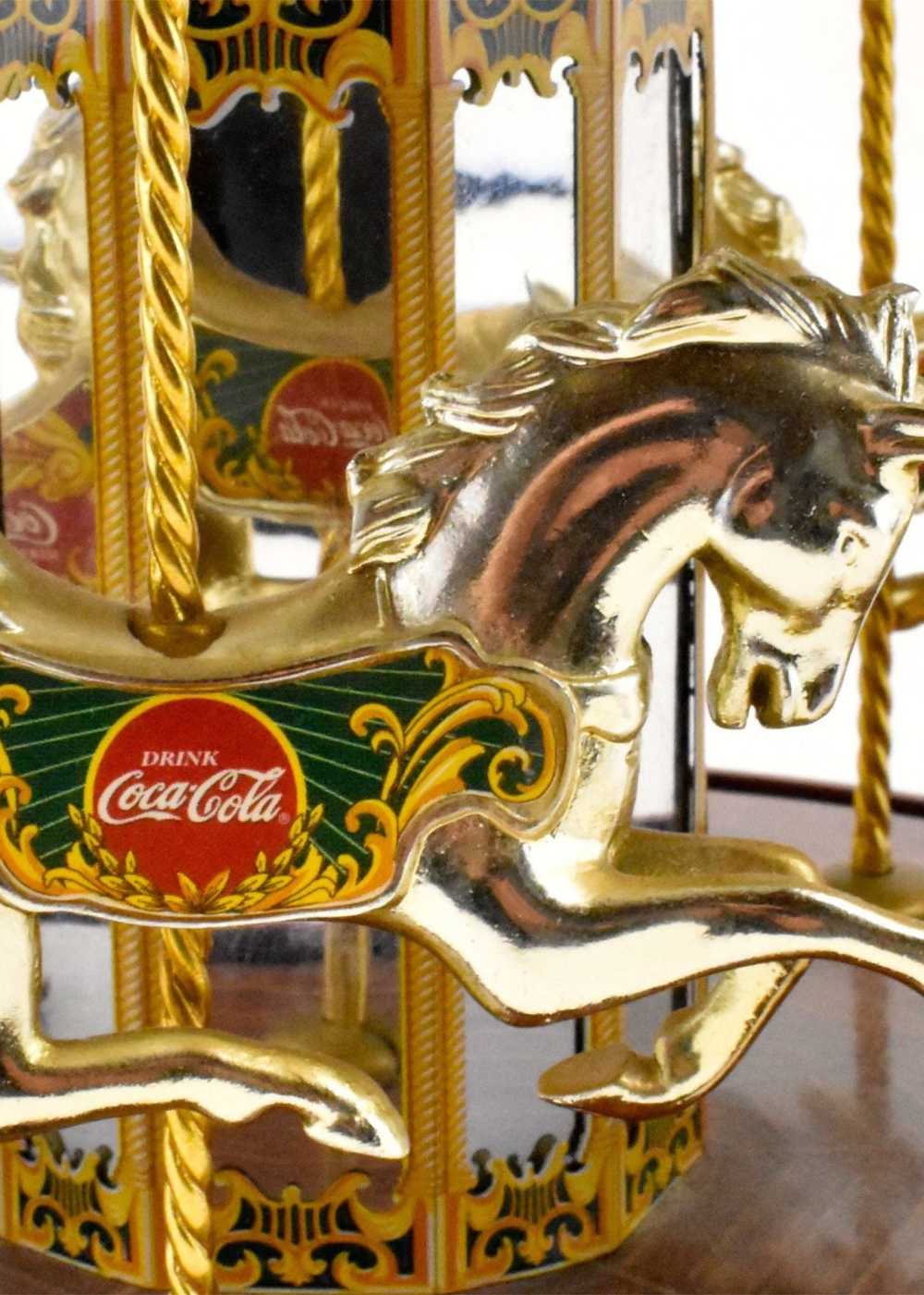 Coca Cola Musical Carousel by The Franklin Mint - image 7