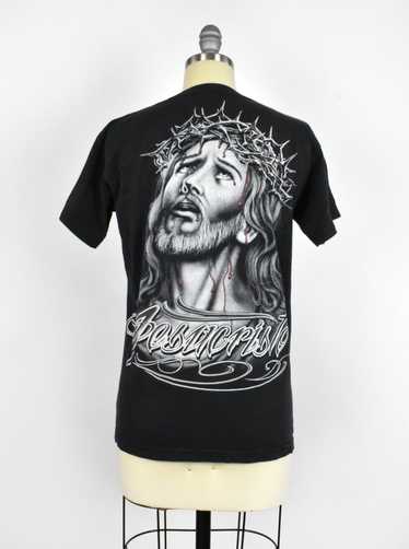 1990's Rosary and Jesus Cristo T-Shirt