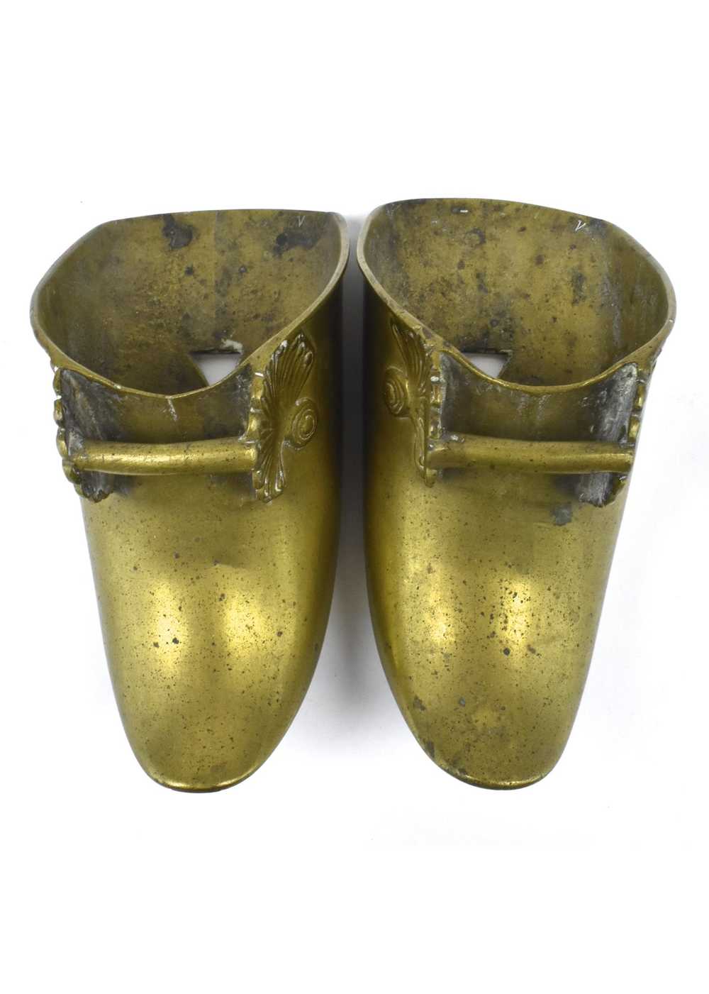 Antique 18th Century Brass Conquistador Stirrups … - image 10